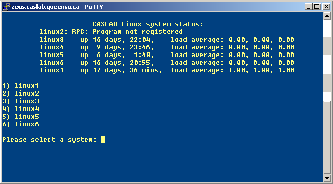 Linux prompt